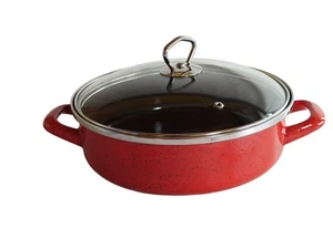 Espadas Esmalte Sartén 24cm Rojo Cerámica - Imagen 1 de 1
