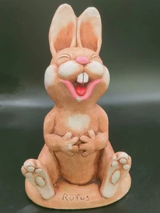 Moorcraft Design handbemaltes Barney Kaninchen 5" groß Made in England - Bild 1 von 15