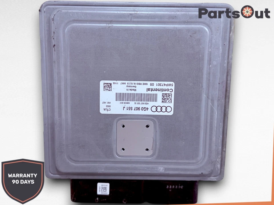 Módulo de control informático motor Audi A7 Quattro 2012-2015 ECU ECM 4G0907551J OEM Foto 1 de 4