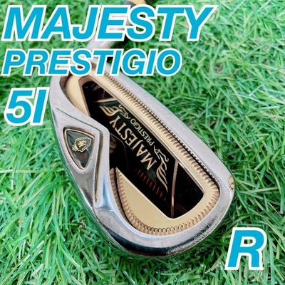 MARUMAN MAJESTY PRESTIGIO #5 Iron Flex-R Gold Premium No Head Cover - Image 1 of 4