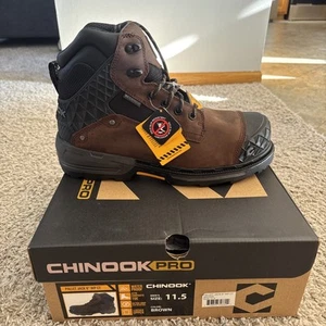 New Men's Chinook Pallet Jack 6" Wp Ct, Size 11.5 , ASTM Composite Toe.  - Bild 1 von 6