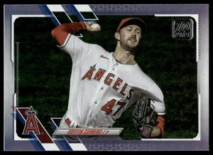 2021 Topps #208 Griffin Canning Rainbow Foil Los Angeles Angels - Picture 1 of 2