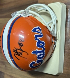 Dallas Baker Andre Caldwell 2006 Florida Gators Firmado Mini Casco Colegio AUTO - Imagen 1 de 5