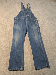 Mono Big Smith Para Hombre 40x30 (40x28) Azul De Colección Trabajo Denim Babero Tirantes  - Imagen 1 de 17