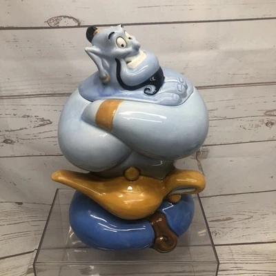 Disney’s  1994 Aladdin Genie Vintage Cookie Jar by Treasure Craft - Image 1 of 4