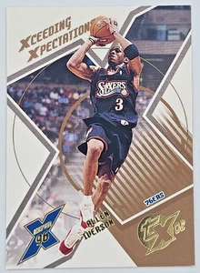 2002-03 Topps Xpectations Xceeding Xpectations/750 Allen Iverson #155 Salón de la fama - Imagen 1 de 3
