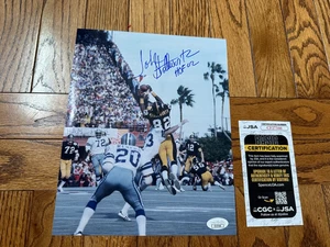 John Stallworth Signed 8x10 Photograph- Pittsburgh Steelers- JSA- NFL- HOF- COA - Picture 1 of 1