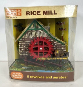 Vintage 1969 Penn Plax RICE MILL Aquarium Revolving Wheel Bubbler NEW IN BOX - Picture 1 of 7