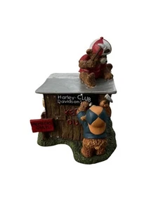 Vintage Harley Davidson Little Cruisers Harley Club House Figurine 1997 - Picture 1 of 8