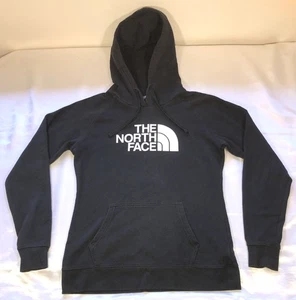 The North Face Hoodie Black White Pocket Womens Size S - Picture 1 of 7