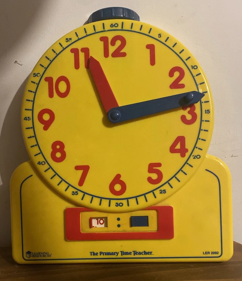 Learning Resources Time Teacher Large For The Classroom or Home  # 2092 - Image 1 of 1