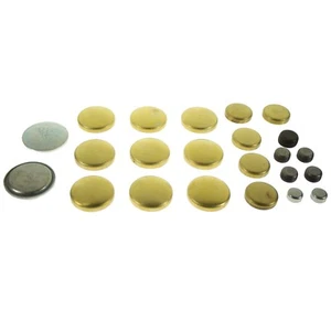 Small Block Mopar 318 340 360 Engines Brass Expansion Plug Kit Melling MPE-113BR - Bild 1 von 2
