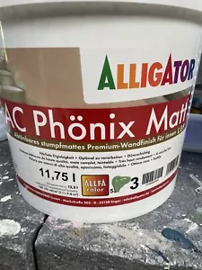 Ac ALLIgator Phönix Matt 11 Liter (4,70€/L) Ton offenes Gebinde🍀 - Bild 1 von 2