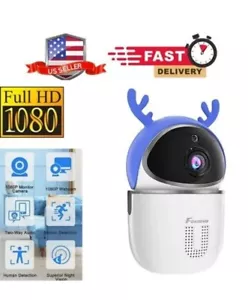 FOXNOVO Wireless Video Baby Monitor Pan-Tilt Two-Way Audio with Motion Detection - Picture 1 of 12
