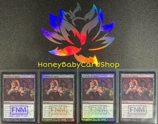 MTG DCI Promo 2008 Tendrils of Agony x 4 FNM Foil M/NM Playset Rare Promo Foil