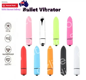 Bullet Vibrator Discreet Massager Wand G Spot Dildo Vibe Clit Stimulator Sex Toy - Picture 1 of 23