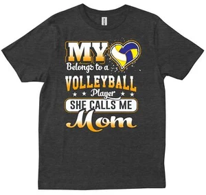 Lustiges Geschenk Muttertag T-Shirt Mama der Volleyballspielerin - Bild 1 von 9