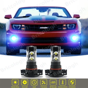 8000K H16 5202 LED Fog Driving Light Bulbs for Chevy Camaro 2010 2011 2012 2013 - Picture 1 of 8