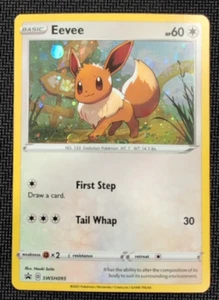 Pokémon TCG Eevee SWSH095 SWSH: Sword & Shield Promo Cards Holo MINT/Near Mint - Picture 1 of 10