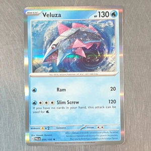 2023 Pokemon Scarlet Violet Paldea Evolved Holo Rare Veluza Card 056/193 - Picture 1 of 2