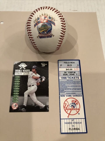 1996 New York Yankees Commemorative World Series champions Baseball /card/ticket Cover
