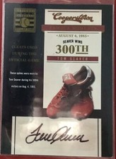 2012 Panini Cooperstown Famous Moments Signatures #8 Tom Seaver  AUTO