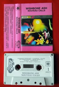 WISHBONE ASH NOUVEAU CALLS 1988 RARE EXYUGO CASSETTE TAPE - Picture 1 of 2