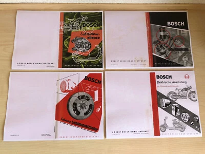 4 Bosch Hefte als Nachdruck (EFAW Elektrotester) Oldtimer Motorad Roller - image 1 of 4