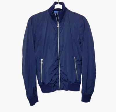 Chaqueta de bombardero Orlebar marrón para mujer Maddox 2 azul marino Foto 1 de 4