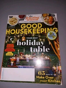 Good Housekeeping Magazine Nov 2021 Holiday Table Thanksgiving Christmas Kitchen - Picture 1 of 1