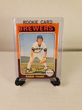 1975 Topps #223 Robin Yount Rookie Card, Milwaukee Brewers