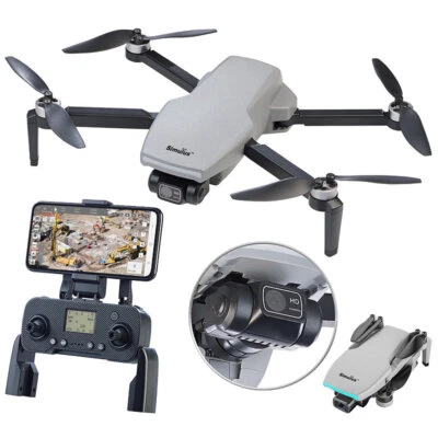 Simulus Faltbare GPS-Drohne mit 4K-Cam, 2-Achsen-Gimbal, Brushless-Motor, WLAN - Bild 1 von 4