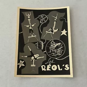 Vintage Zirkus Akrobat Balanceakt Foto Photograph Les Reols - Bild 1 von 7