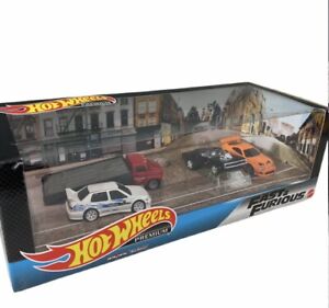 Hot wheels 1/64 🇫🇷 FAST and FURIOUS Premium garage diorama box set