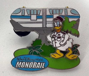 WDW Resort Disney Blue Monorail Donald Duck Pin 2009 LE 1000 - Picture 1 of 3