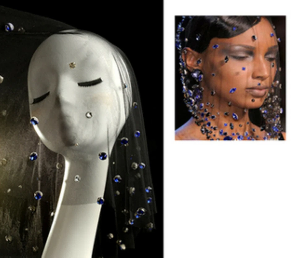 Sexy Máscara de Ojos de Encaje Negro Vendada Mascarada Disfraz Velo Facial Foto 1 de 1