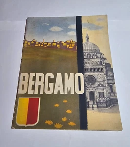 1937 BERGAMO ITALY TRAVEL BOOK GUIDE IN ENGLISH ITALIA TURISMO TOURISM TOURIST - Picture 1 of 15