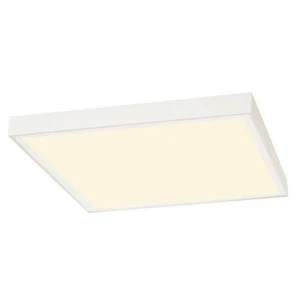 SLV LED Panel 60x60 weiß + Aufbaurahmen 35W 3450lm warmweiß 3000K mit Netzteil - Bild 1 von 5