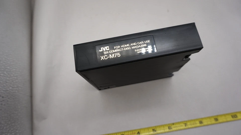 JVC 6-CD Magazine Compact Disc Changers Cartridge XC-M75 Home or Car Use - Image 1 of 4
