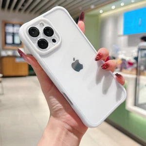 Funda de teléfono de acrílico transparente a prueba de golpes para iPhone 16 15 Plus 14 13 Pro Max cubierta - Imagen 1 de 20