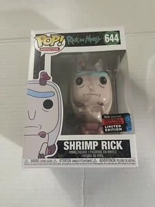 Funko Pop Rick And Morty Shrimp Rick 644 2019 Vaulted Limited Edition Exclusive - Picture 1 of 6