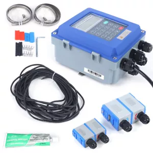 Ultrasonic Flow Meter Tuf-2000b Liquid Flowmeter Dn20-700mm Sensor Ip67 Water - Picture 1 of 24