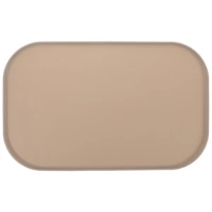 Puppy Feeding Bowl Mat Silicone Pet Bowl Floor Silicone Raised Edge Pet Placemat - Picture 1 of 12
