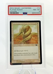 PLATED SLIVER – Legions – Graded PSA 8 MTG Magic the Gathering Card 2003 - Picture 1 of 12