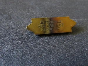 9 pcs TOOL-FLO V85 438 EXT Grade GP50 API Threading Carbide Inserts USA - Picture 1 of 2
