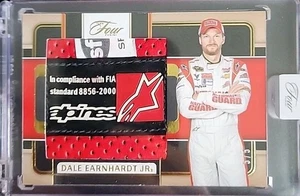 Dale Earnhardt Jr 2025 Panini Turn Four NASCAR Race-Worn Jumbo Shoes Gold #5/5 - Picture 1 of 3