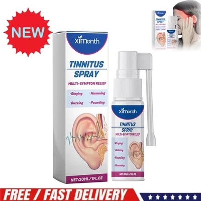 Spray para tinnitus 2025 alivio del zumbido en los oídos alivio de las gotas para los oídos audición-30 ml nuevo con  Foto 1 de 4