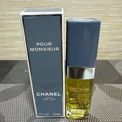 CHANEL Pour Monsieur Eau de Toilette Spray 30ml / 1 fl oz with Box Japan - Image 1 of 3