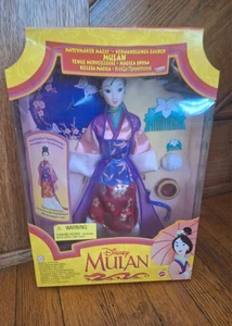 Disney's Mulan Matchmaker Magic Mulan Puppe #18991 Mattel 1997 *Neu in geöffneter Box - Bild 1 von 14