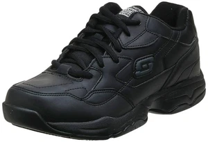 Skechers Women's Work Relaxed Fit: Felton - Albie SR Shoe, Black, 11 XW US - Picture 1 of 9